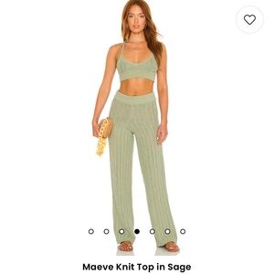 Tularosa Sage Knit Pants & Top Set